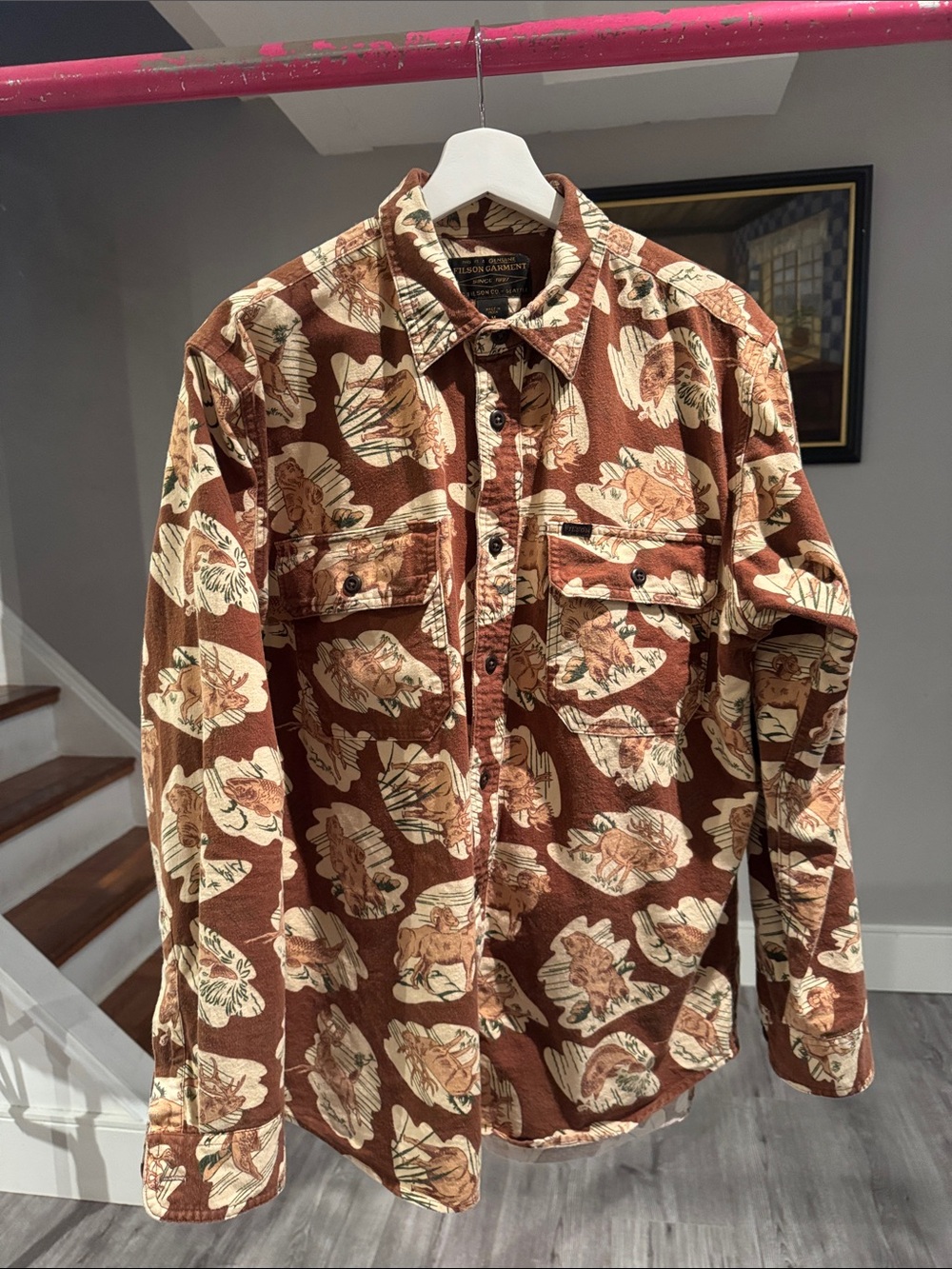 FILSON forest flannel